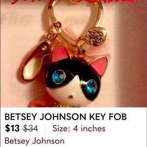 Betsy Johnson, key fob